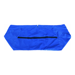 Saco de roupa suja tridimensional (azul) - Saco de transfer&ecirc;ncia, com fecho grande 