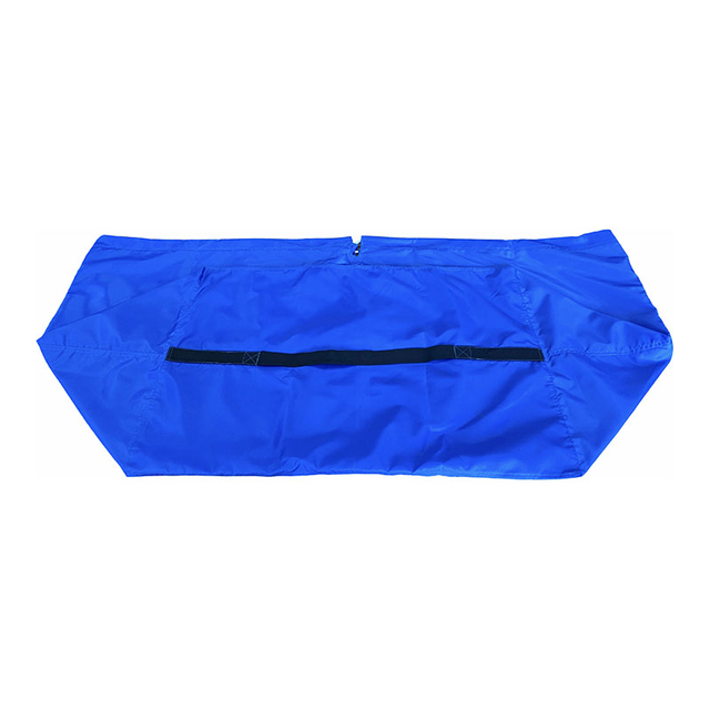 Saco de roupa suja tridimensional (azul) - Saco de transfer&ecirc;ncia, com fecho grande 