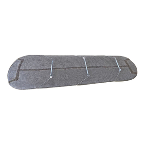 Para American HOFFMAN ALU-42 42 Polegada Dupla Cabe&ccedil;a Redonda Modelo de Feltro Lav&aacute;vel Underpad