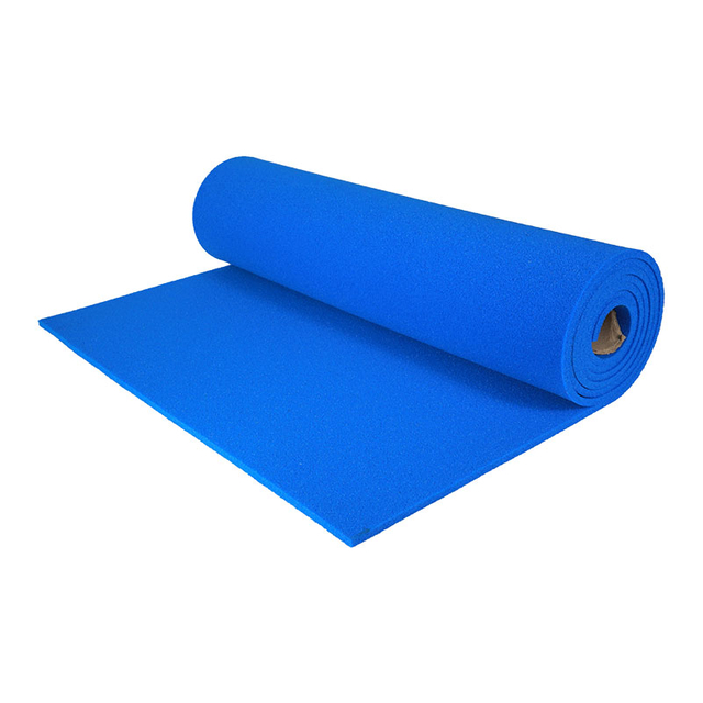 Folha de espuma de silicone de célula aberta de espuma de silicone azul SIP-HS-15 para mesas de passar a vácuo e máquina de pressão